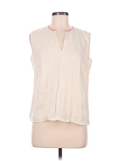 Pre-owned Banana Republic Sleeveless Blouse In Ivory
