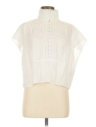 Pre-owned Banana Republic Sleeveless Blouse In Ivory
