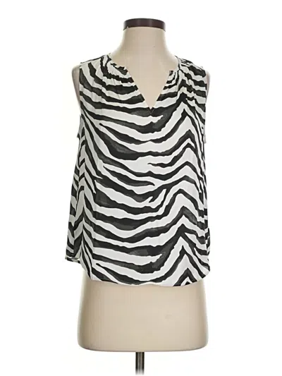 Banana Republic Sleeveless Blouse In Multi
