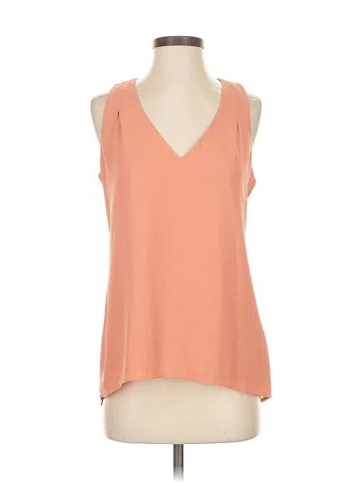 Pre-owned Banana Republic Sleeveless Blouse In Orange