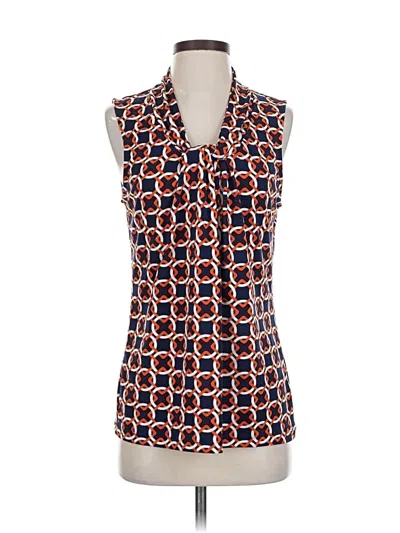 Pre-owned Banana Republic Sleeveless Blouse In Orange