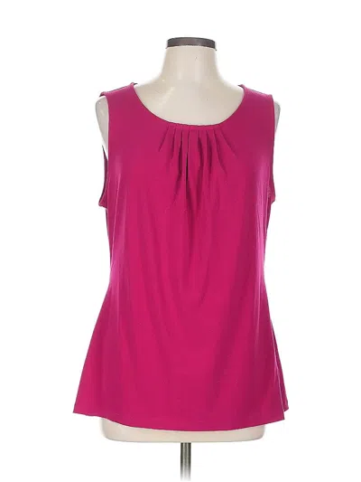 Pre-owned Banana Republic Sleeveless Blouse In Pink
