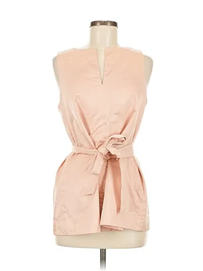 Pre-owned Banana Republic Sleeveless Blouse In Pink