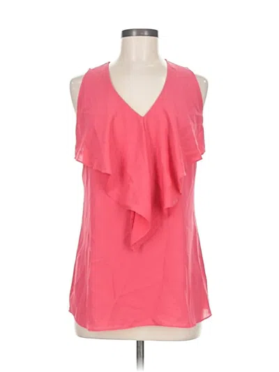 Pre-owned Banana Republic Sleeveless Blouse In Pink