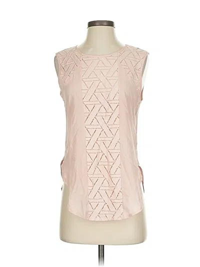 Pre-owned Banana Republic Sleeveless Blouse In Pink