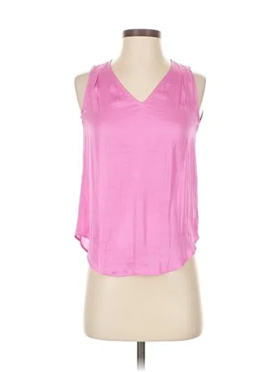 Pre-owned Banana Republic Sleeveless Blouse In Pink