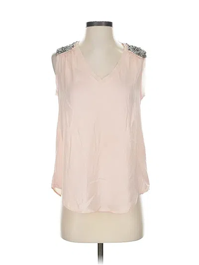 Pre-owned Banana Republic Sleeveless Blouse In Pink