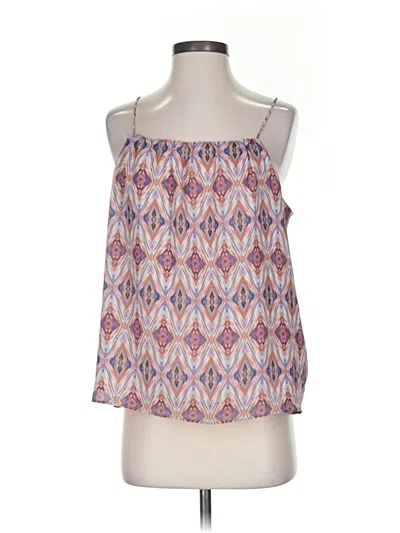 Pre-owned Banana Republic Sleeveless Blouse In Purple