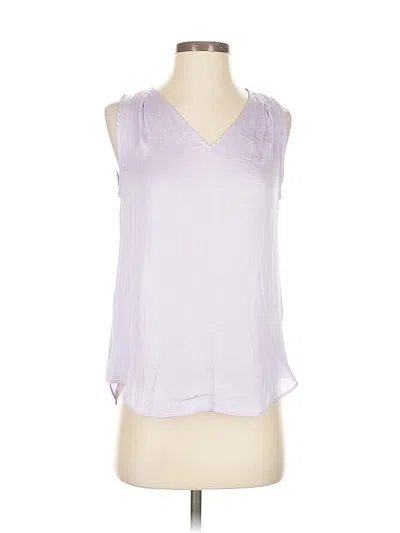 Pre-owned Banana Republic Sleeveless Blouse In Purple