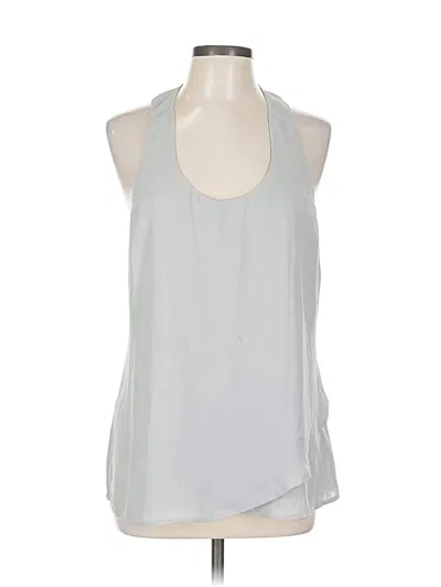 Pre-owned Banana Republic Sleeveless Blouse In Silver