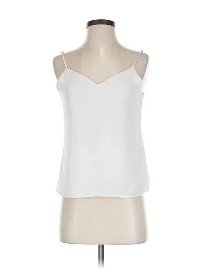 Pre-owned Banana Republic Sleeveless Blouse In White