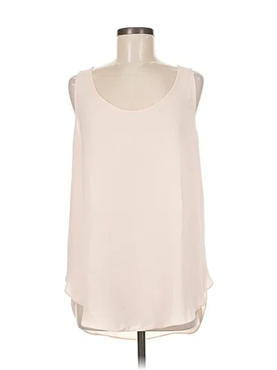 Pre-owned Banana Republic Sleeveless Blouse In White