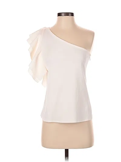 Banana Republic Sleeveless Blouse In White