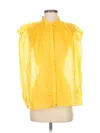 Banana Republic Sleeveless Blouse In Yellow