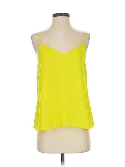 Pre-owned Banana Republic Sleeveless Blouse In Yellow