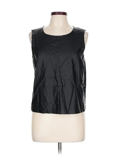 Pre-owned Banana Republic Sleeveless T-shirt In Black