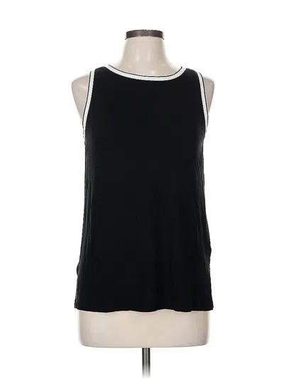 Pre-owned Banana Republic Sleeveless T-shirt In Black