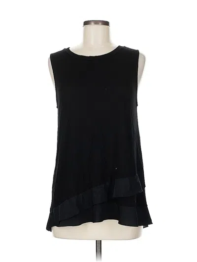 Pre-owned Banana Republic Sleeveless T-shirt In Black