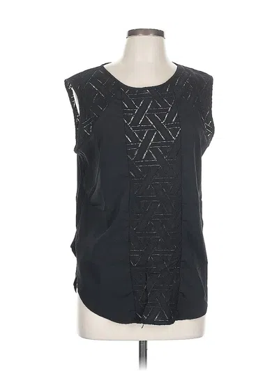 Pre-owned Banana Republic Sleeveless T-shirt In Black