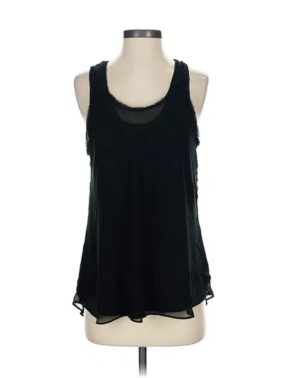 Pre-owned Banana Republic Sleeveless T-shirt In Black