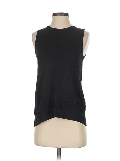 Pre-owned Banana Republic Sleeveless T-shirt In Black