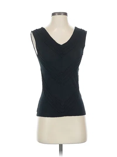 Pre-owned Banana Republic Sleeveless T-shirt In Black