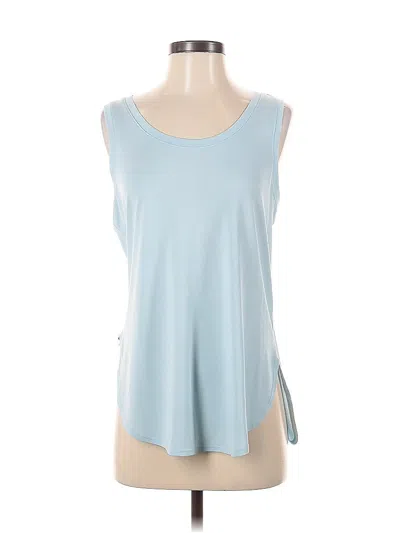 Pre-owned Banana Republic Sleeveless T-shirt In Blue