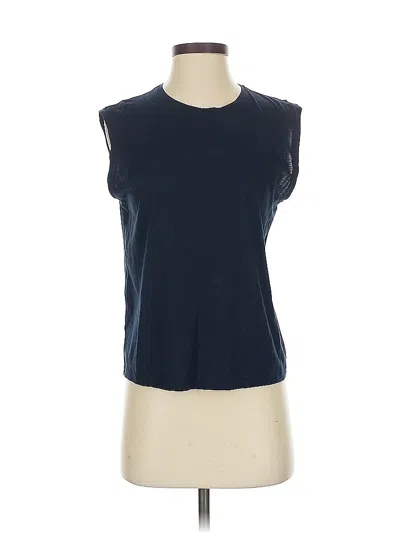 Pre-owned Banana Republic Sleeveless T-shirt In Blue