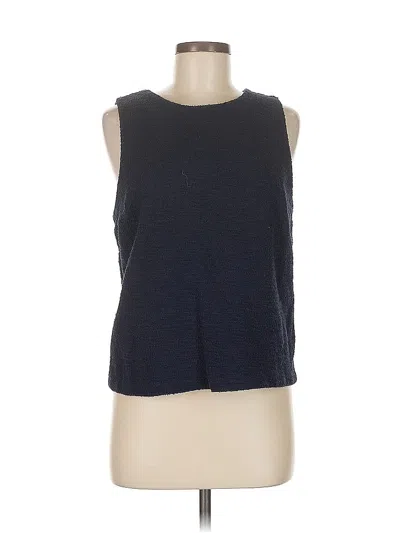 Pre-owned Banana Republic Sleeveless T-shirt In Blue