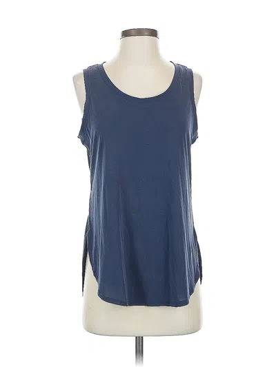 Pre-owned Banana Republic Sleeveless T-shirt In Blue