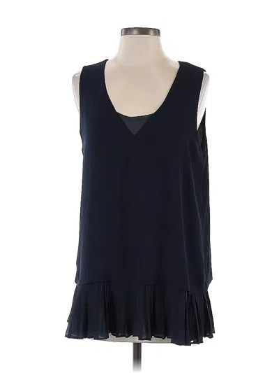 Pre-owned Banana Republic Sleeveless T-shirt In Blue