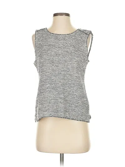 Pre-owned Banana Republic Sleeveless T-shirt In Gray