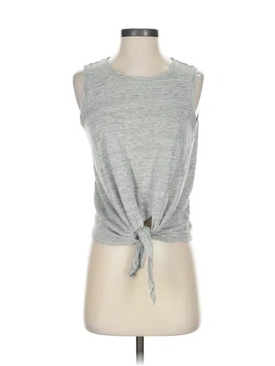 Pre-owned Banana Republic Sleeveless T-shirt In Gray