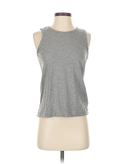 Pre-owned Banana Republic Sleeveless T-shirt In Gray