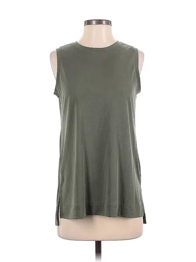 Pre-owned Banana Republic Sleeveless T-shirt In Green