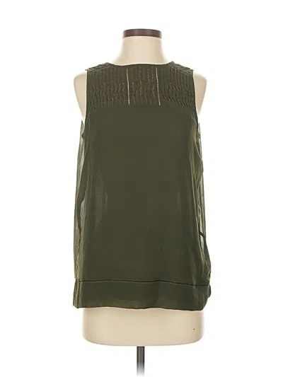 Pre-owned Banana Republic Sleeveless T-shirt In Green