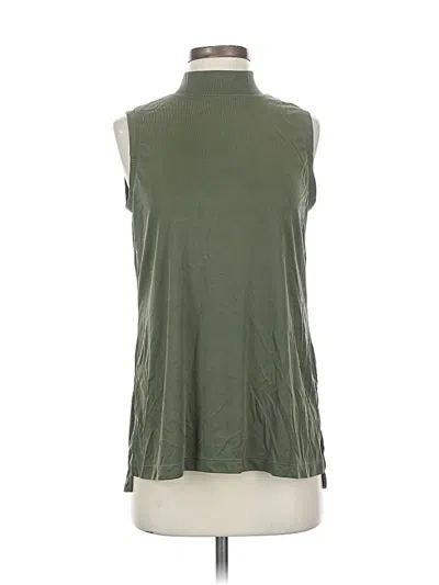Pre-owned Banana Republic Sleeveless T-shirt In Green