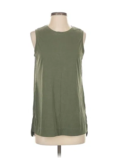 Pre-owned Banana Republic Sleeveless T-shirt In Green