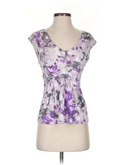 Pre-owned Banana Republic Sleeveless T-shirt In Purple