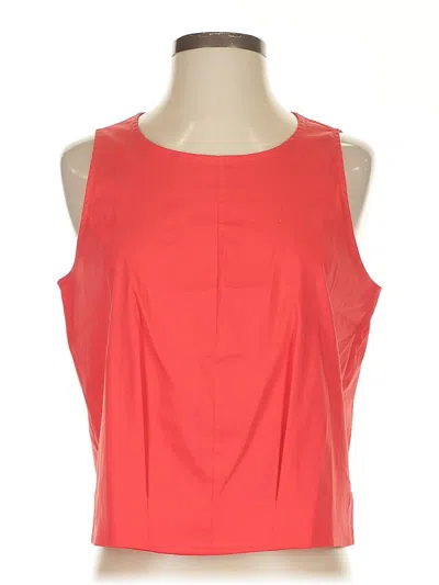 Pre-owned Banana Republic Sleeveless T-shirt In Red