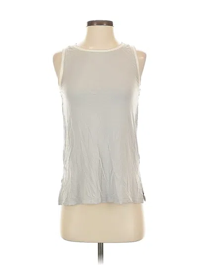 Pre-owned Banana Republic Sleeveless T-shirt In Silver