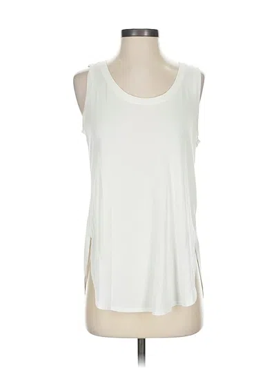 Pre-owned Banana Republic Sleeveless T-shirt In White