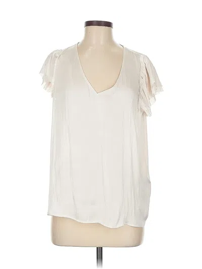 Pre-owned Banana Republic Sleeveless T-shirt In White