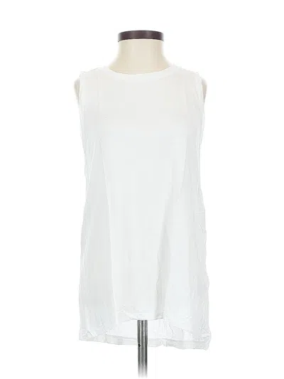 Pre-owned Banana Republic Sleeveless T-shirt In White