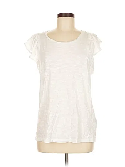 Pre-owned Banana Republic Sleeveless T-shirt In White