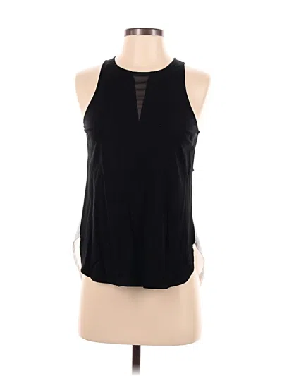 Pre-owned Banana Republic Sleeveless Top Black Halter Neckline Tops