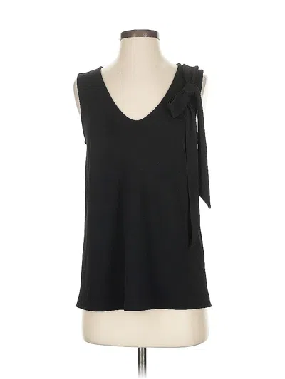 Pre-owned Banana Republic Sleeveless Top Black One Shoulder Neckline Tops