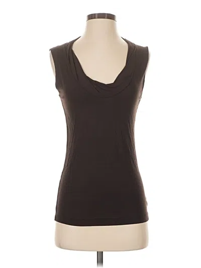 Banana Republic Sleeveless T-shirt In Brown