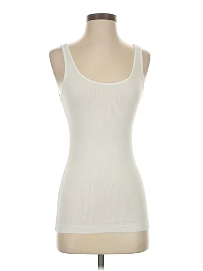 Pre-owned Banana Republic Sleeveless T-shirt In White