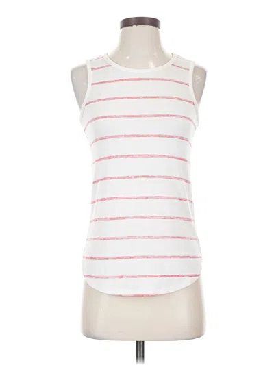 Pre-owned Banana Republic Sleeveless T-shirt In White